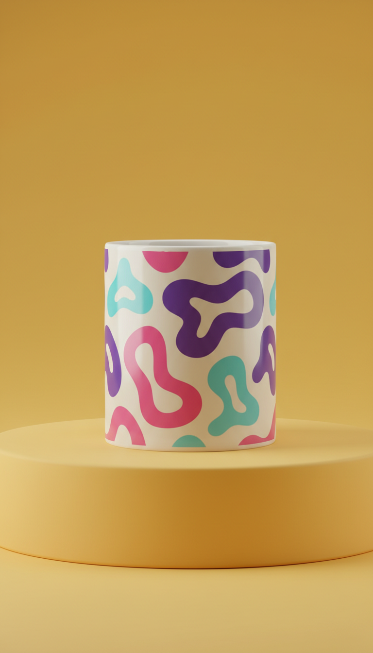 Ceramic Mug with Empowering Slogan