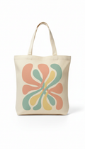 Empowering Slogan Canvas Tote Bag