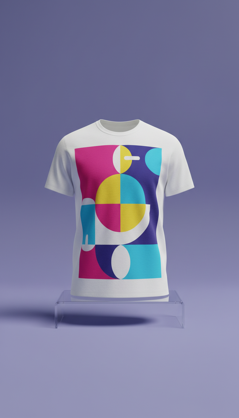 Graphic Tee with Vibrant Print