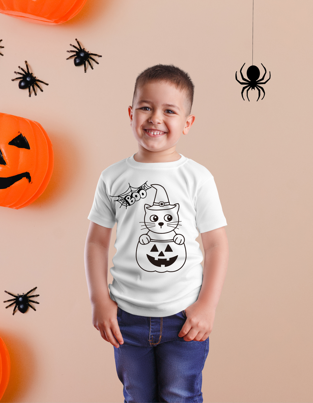 Camiseta Boo Cat